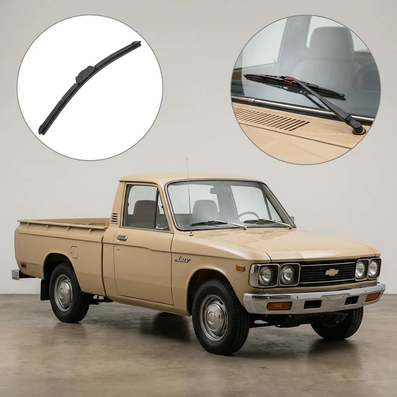 Driver Side Wiper Blade for Chevrolet Luv Pickup (1972 - 1974) - 1